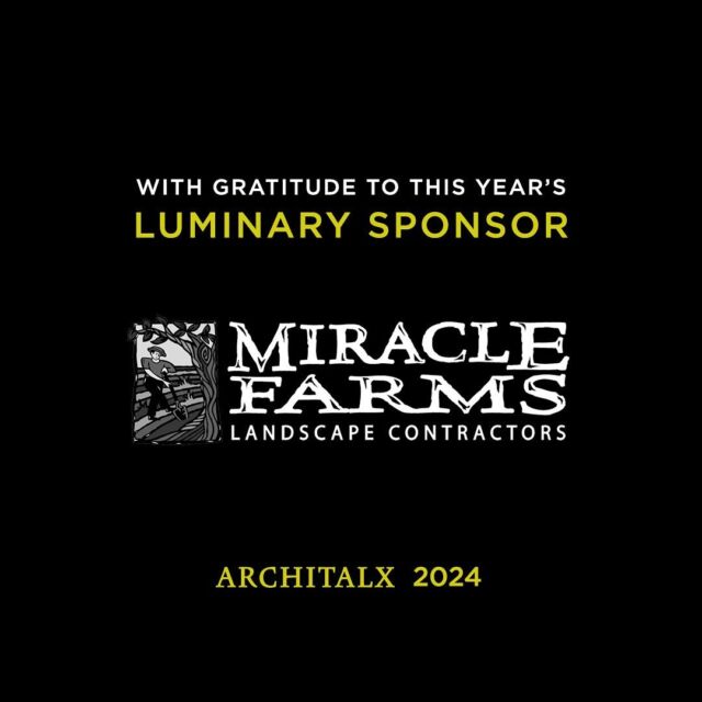 We are so grateful for the support of our community and sponsors for their generous contributions to bringing Architalx 2024 to you. 

We are honored to spotlight one of our Luminary Sponsors: Miracle Farms Landscape Contractors / @miraclefarms

Miracle Farms Landscape Contractors offers comprehensive landscape design, construction, maintenance, and property management services, catering to the Lakes Region of New Hampshire. With over 25 years of business in Moultonborough, NH, and a collective experience of over 40 years in the industry, their unwavering objective remains constant – to set ourselves apart by embracing the innate beauty of an environment, prioritizing its unique conditions, mindful of their impact on its ecosystem. Their goal is to craft enduring, picturesque landscapes, grounded in strong relationships with their clients, employees, and community. 

Thank you for your mission and contribution. 
-
-
-
-
#portlandmaine #architecture #architects #design #landscapearchitect #maine #maineevents #landscape #greenspace #parks #garden #environment #mainedesign #mainearchitecture #newenglandarchitecture #newhampshire #newenglanddesign #dwell #home #style | photos provided by @miraclefarms